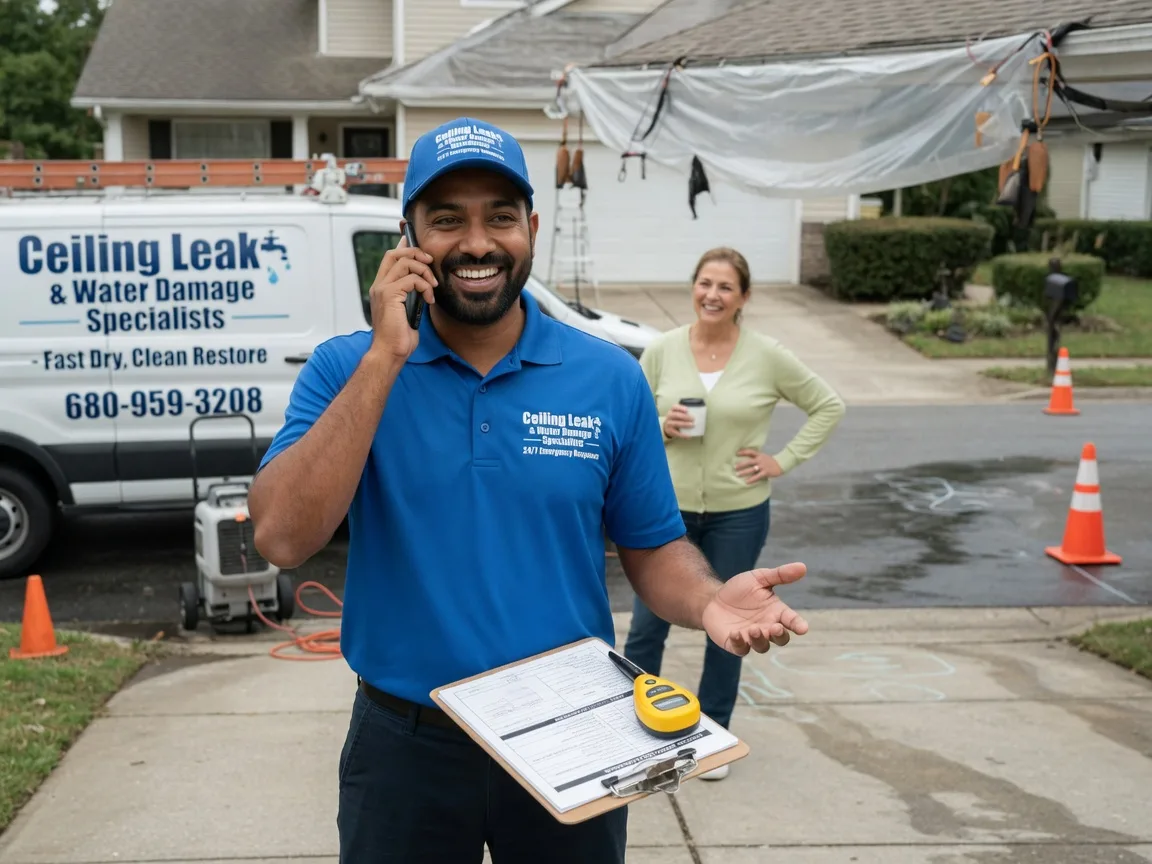 Ceiling Leak Cleanup Summerville, GA FAQs